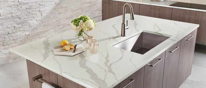 calacatta quartz countertops