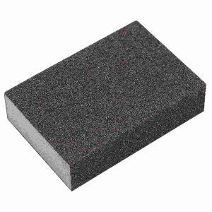 1pcs Sanding Sponges,Sanding Block,Washable and Reusable Soft Sanding Sponge,Wet and Dry Sand Paper Pack Blocks,Ideal for Wall Wood Metal Polishing(Fine Sanding) Brand: jeufun